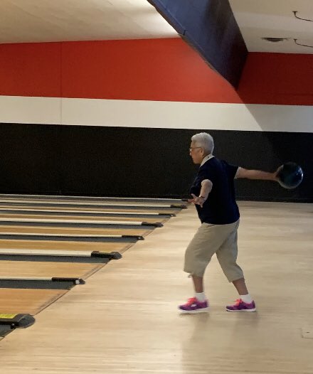 DCDPR's tweet photo. #DCSeniorGames are still rolling with lots of fun bowling! Platinum residents from across the city are taking place in our games with hopes of medaling and making it to the @national_senior in 2023. #AgeFriendlyDC https://t.co/8Xps1k5mT9