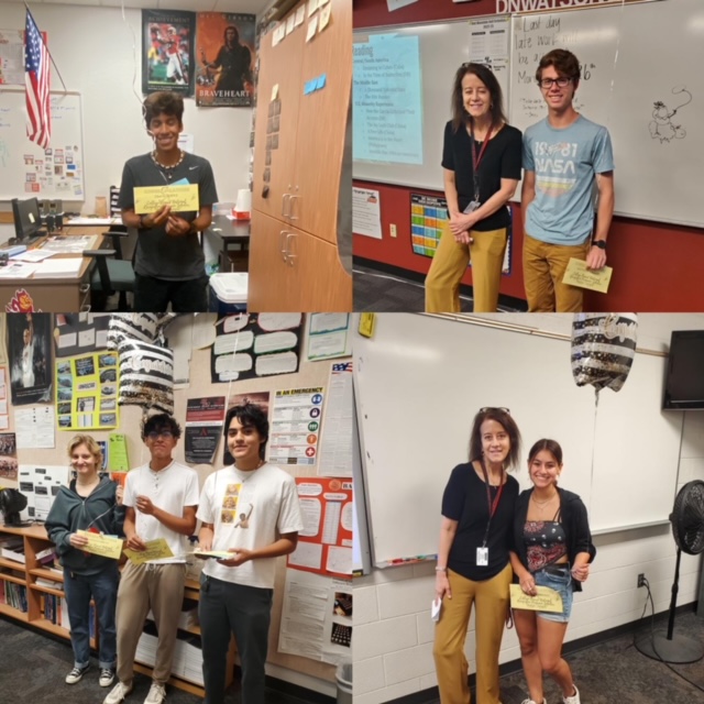 Congrats to Anna Current Ashley Pantier,Bianca Corona, Daniela Lopez,Ebani Lopez,Jayde Simansky,Joselyn Carranza,Julia Moya,Matthew Gibson,Max Molina,Olivia Moya,Raquel Gonzalez,Rohan Domenguez,Samuel Salgado,Sofia CarrollandTylerr Birk RM's National Recognition program awardees!