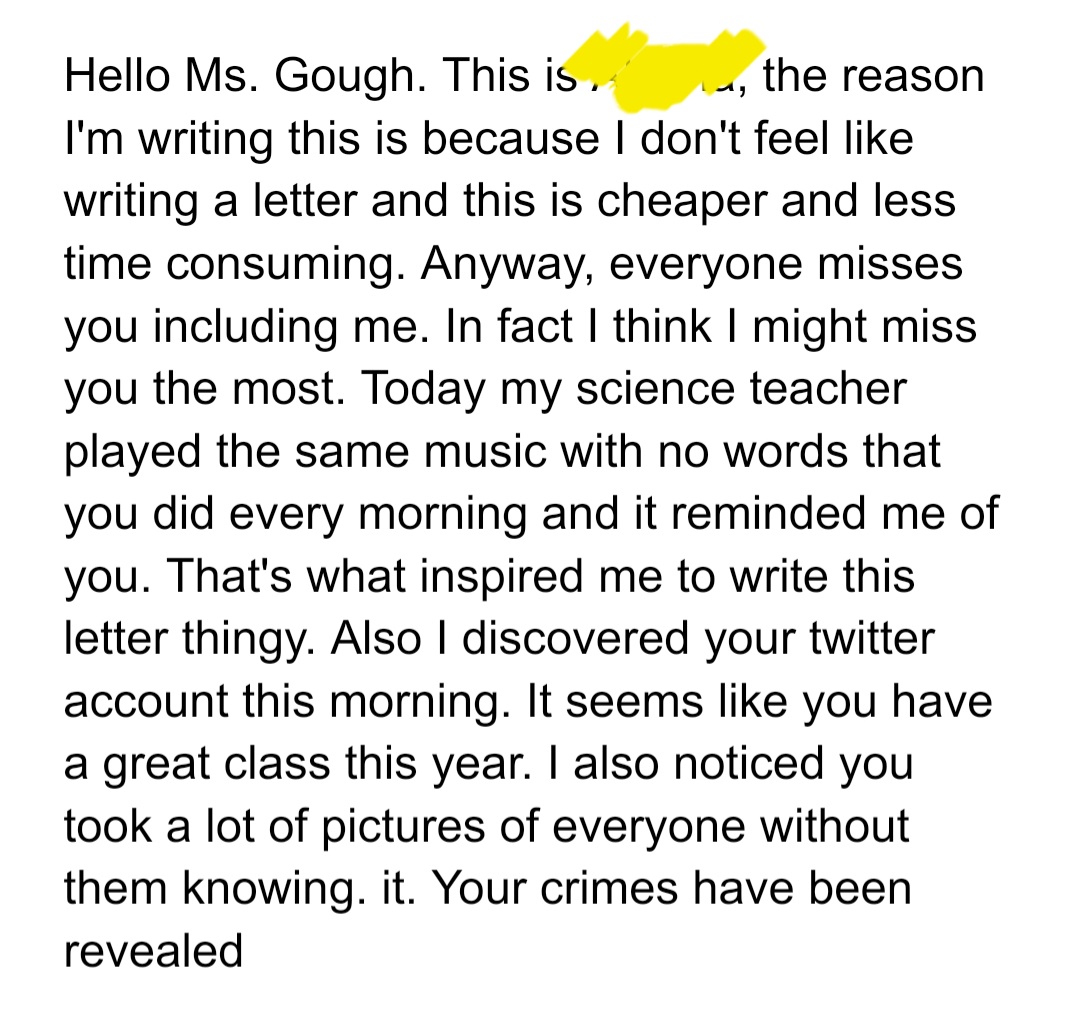 Love when I receive gems like this ♡