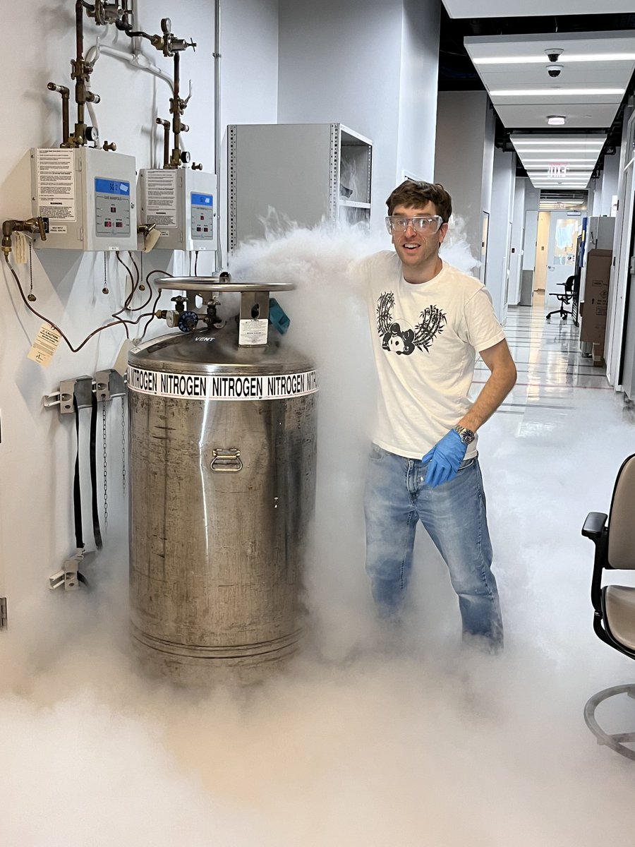 Jonathan Preston in my lab getting us in the mood for <a href="/Halloween/">Halloween Love</a>.