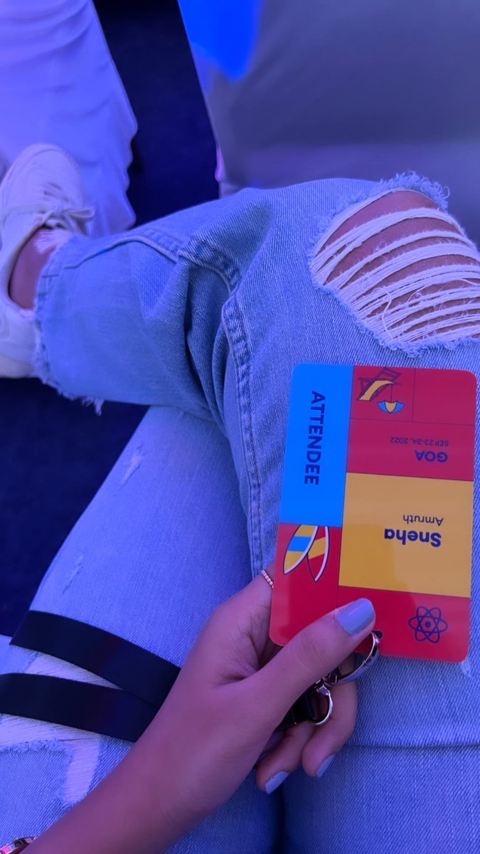 sneha_amruth's tweet image. Lesss go!!! @react_india 

#reactindia2022