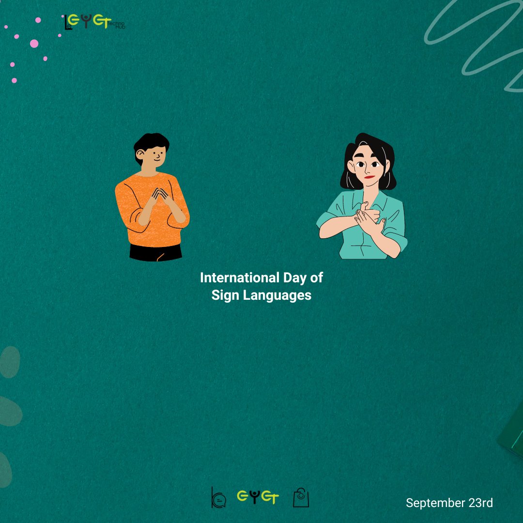 LEEYE_T's tweet photo. Sign language is the noblest gift God has given to deaf people.
– George Veditz
#leeyet #oopacks #kooppa #EYET #signlanguage #signs #language #LanguageChallenge #signlanguageinterpreter #singnlanguageday #InternationalSignLanguageDay #dayofsignlanguage https://t.co/pzQdbBMS2S