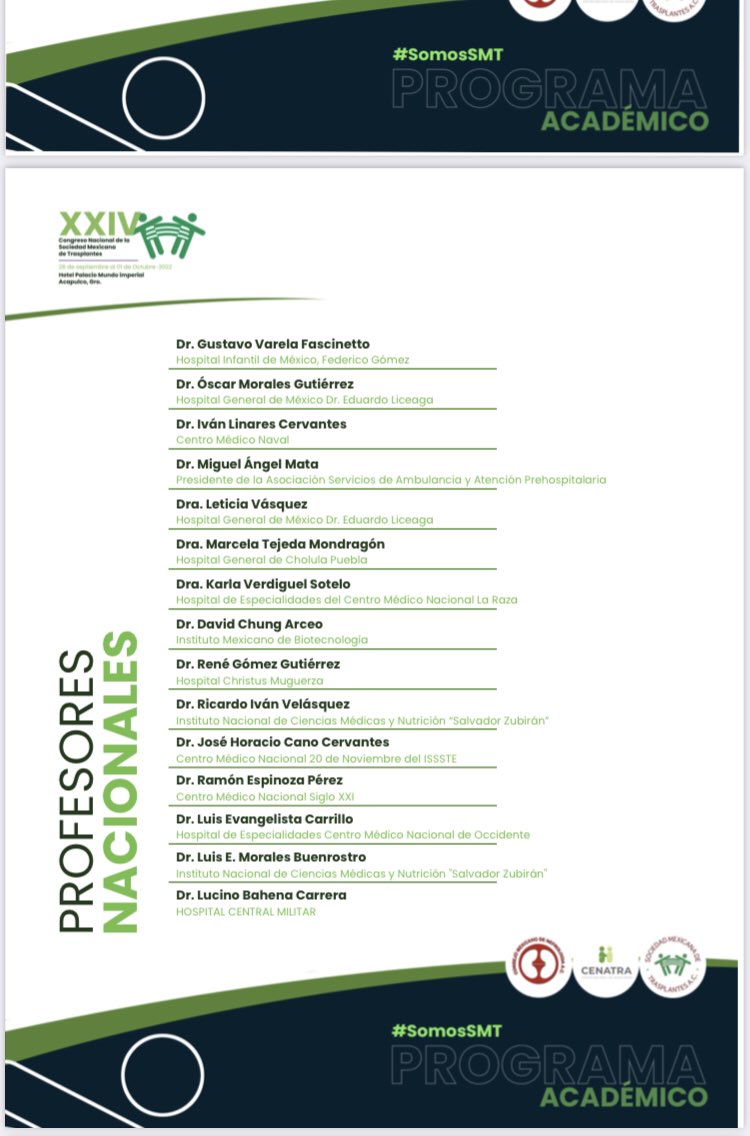 Congreso de la Sociedad Mexicana de Trasplantes