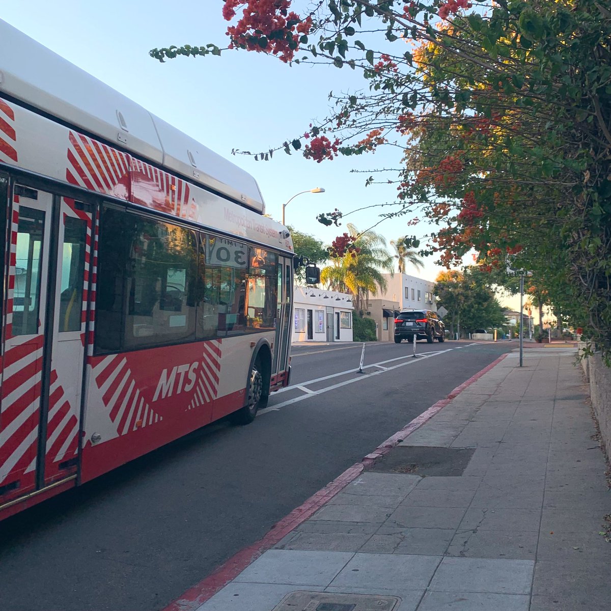Happy #CarFreeDay 🚏 Thanks <a href="/sdmts/">San Diego MTS</a> and <a href="/GoNCTD/">North County Transit - San Diego Railroad</a> drivers for the rides today.