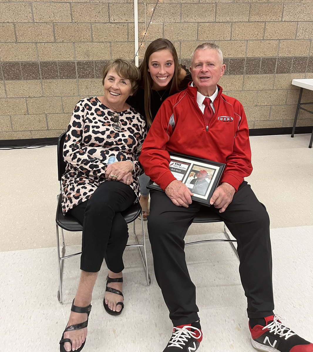 muth_hannah's tweet photo. i couldn’t be more proud of one of my biggest motivators. this is a man who gives 100% and cherishes every moment. watching him and the smile on his face means the world to me. he has influenced and touched the hearts of so many! i’m so lucky to call him my grandpa❤️ https://t.co/NHzp4jIVvo
