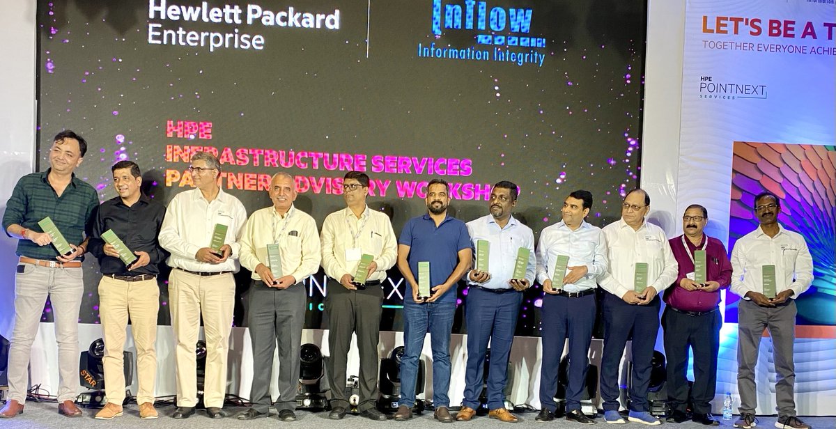 pramodhima's tweet photo. Staying together is ecstasy, winning together is bliss❤️. #celebratewithpartners #hpe ⁦@SatsangiSom⁩ https://t.co/cSfYCEJDy6