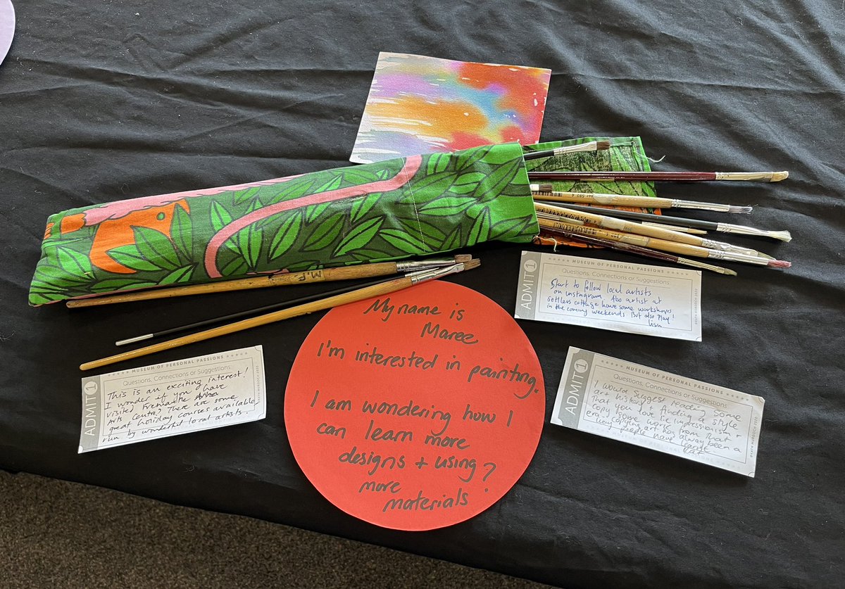 mareewhiteley's tweet photo. Absolutely loved the #connection & sense of #belonging with this pop-up museum activity #GPWIL @kjinquiry A Museum of Us🔥 https://t.co/uID5u3fLdj