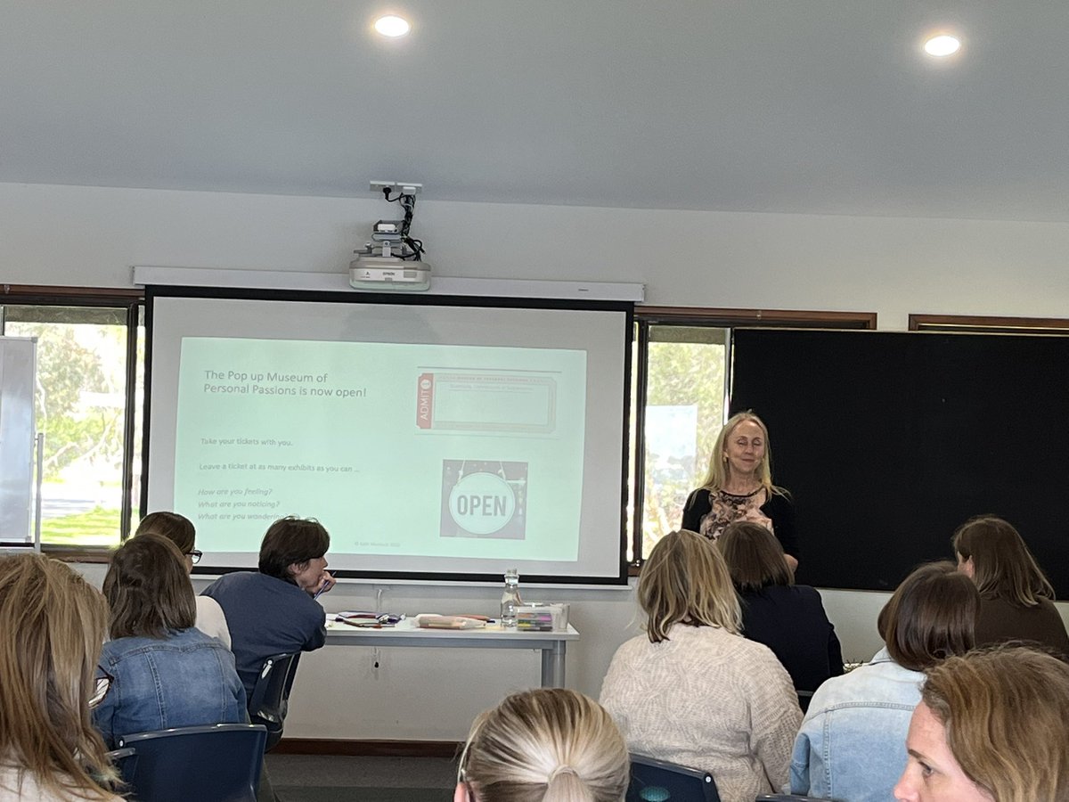 mareewhiteley's tweet photo. Absolutely loved the #connection & sense of #belonging with this pop-up museum activity #GPWIL @kjinquiry A Museum of Us🔥 https://t.co/uID5u3fLdj