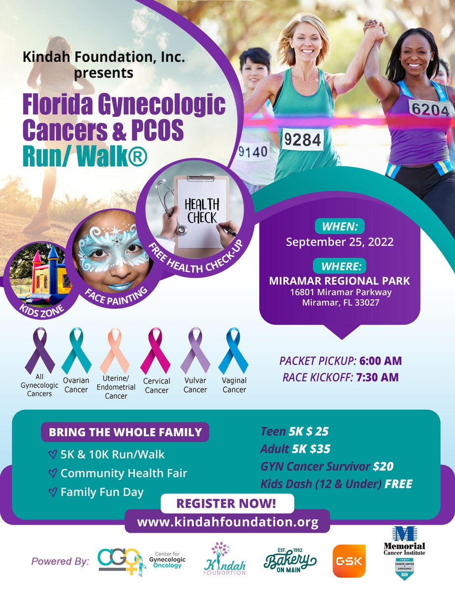 Florida Gynecologic Cancers & PCOS Run/ Walk tweet media
