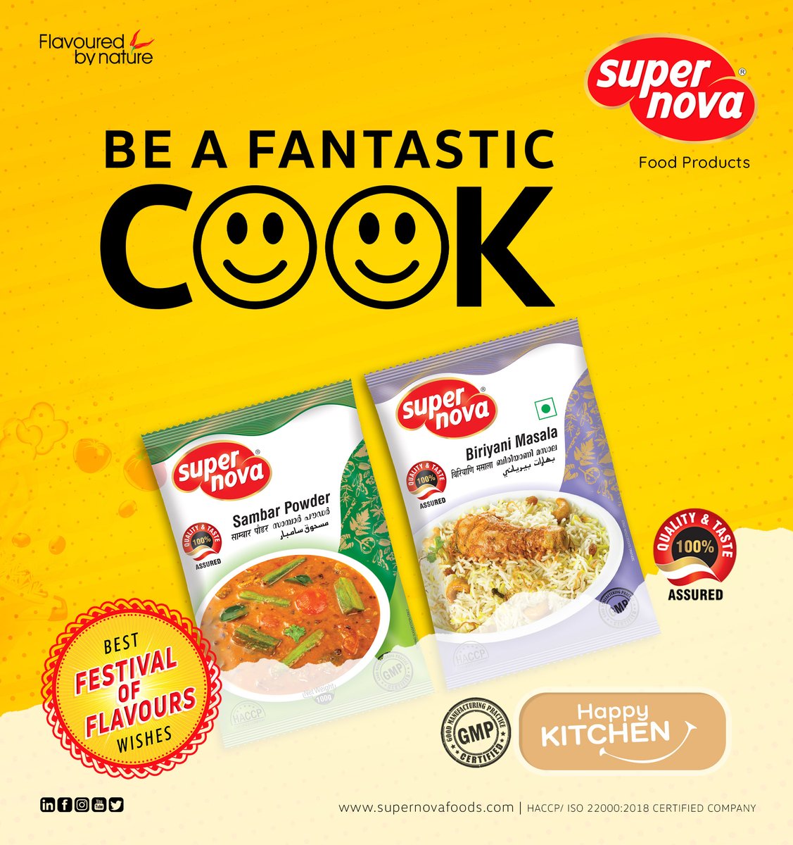 FoodSupernova's tweet photo. Be a Fantastic C😊😊K
https://t.co/0iTntyY8H8
#BiriyaniMasala #biriyanimasala #biriyanimasalakit #biriyanimasalapowder #sambarpowder #sambarpowderrecipe #sambarpowderingredient #sambarpowderingredients #sambarpowderecipe #sambarpowders #fishmasalapowder #fishmasalapowder https://t.co/2HYG3ak5Ou