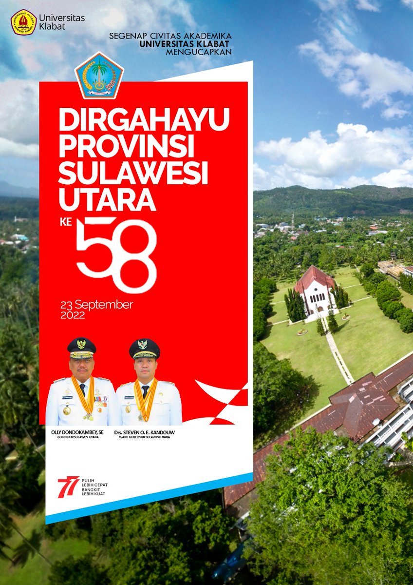 UNIVERSITAS KLABAT tweet media