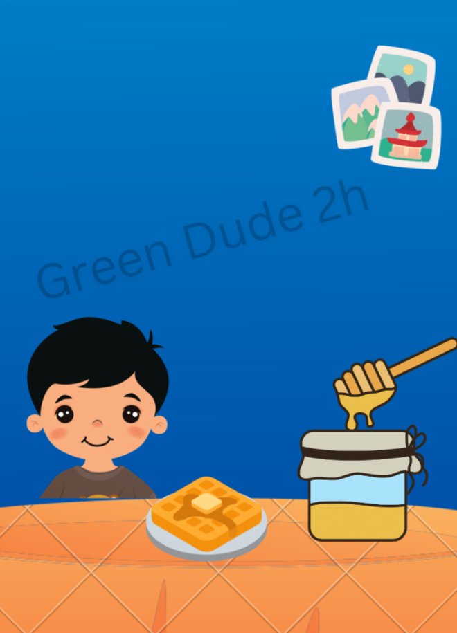 Dude2hG's tweet photo. #CanvaDesignChallenge 
Topic: Waffles.

Hope you like it. https://t.co/xxMmV9KMUK