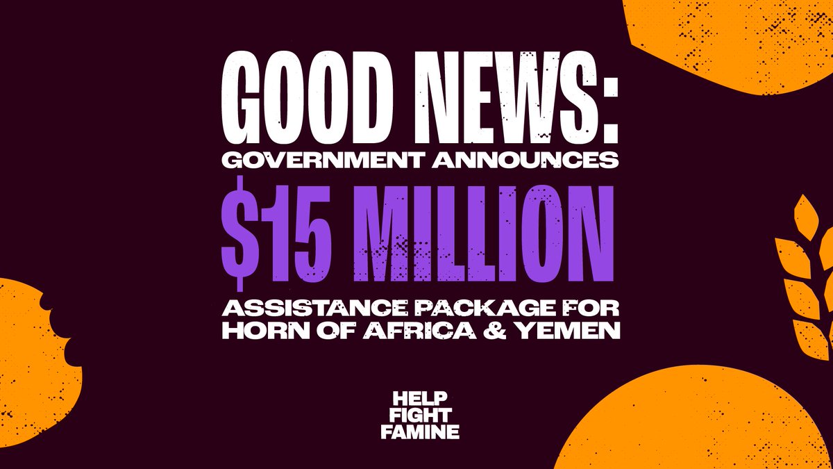 tearfundaus's tweet photo. Tearfund welcomes the Australian Government’s announcement of $15 million in emergency assistance in response to the current hunger crisis in the Horn of Africa and Yemen. 

This is a severe and worsening crisis, affecting the lives of millions of people, including children. https://t.co/u5ERPjW04C