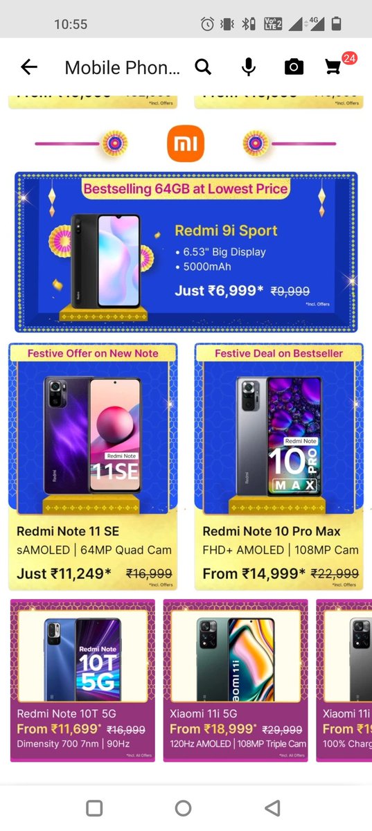 Flipkart sale on #MOTOROLA #Vivo #Xiaomi #oppo #smartphones

#Flipkartbigbillionday #flipkart #discounts #vivov25pro #VivoV255G #vivoT15G #Xiaomi12TPro #Xiaomi12Lite #OPPOReno8 #OPPOF21sProSeries