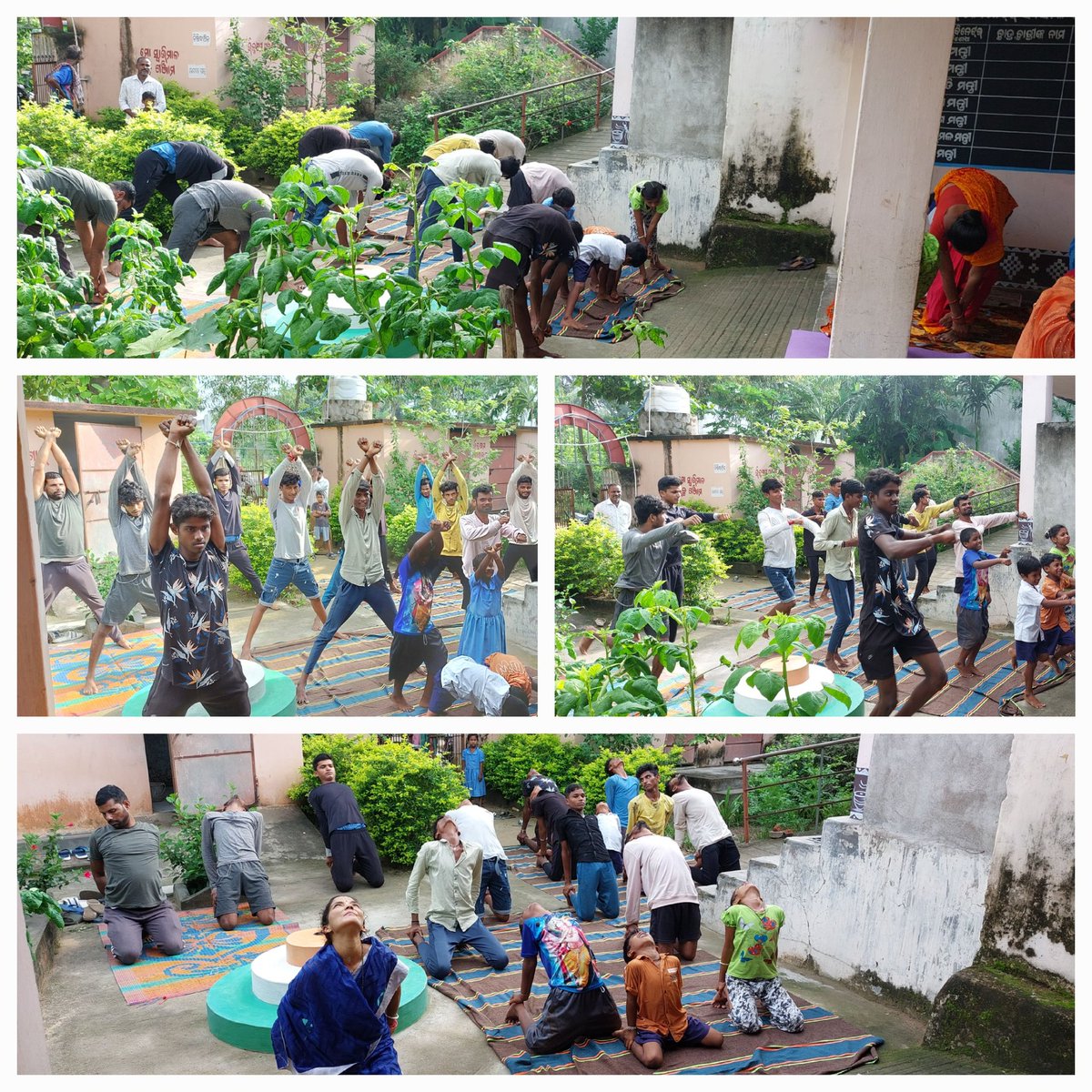 AAM_B_Nuagam's tweet photo. #Yoga_session for healthy mind and physic ,at C.Sardapur under SCHWC B.Nuagam of Patrapur, @USAID_NISHTHA @GanjamHealth @Ganjam_Admin @nhmodisha @HFWOdisha @SambitBegray @dtoganjam https://t.co/Yz4jHmM0YM