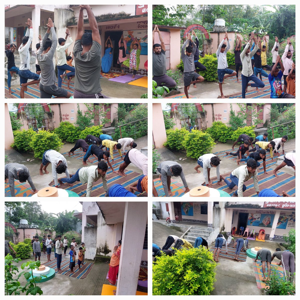 AAM_B_Nuagam's tweet photo. #Yoga_session for healthy mind and physic ,at C.Sardapur under SCHWC B.Nuagam of Patrapur, @USAID_NISHTHA @GanjamHealth @Ganjam_Admin @nhmodisha @HFWOdisha @SambitBegray @dtoganjam https://t.co/Yz4jHmM0YM