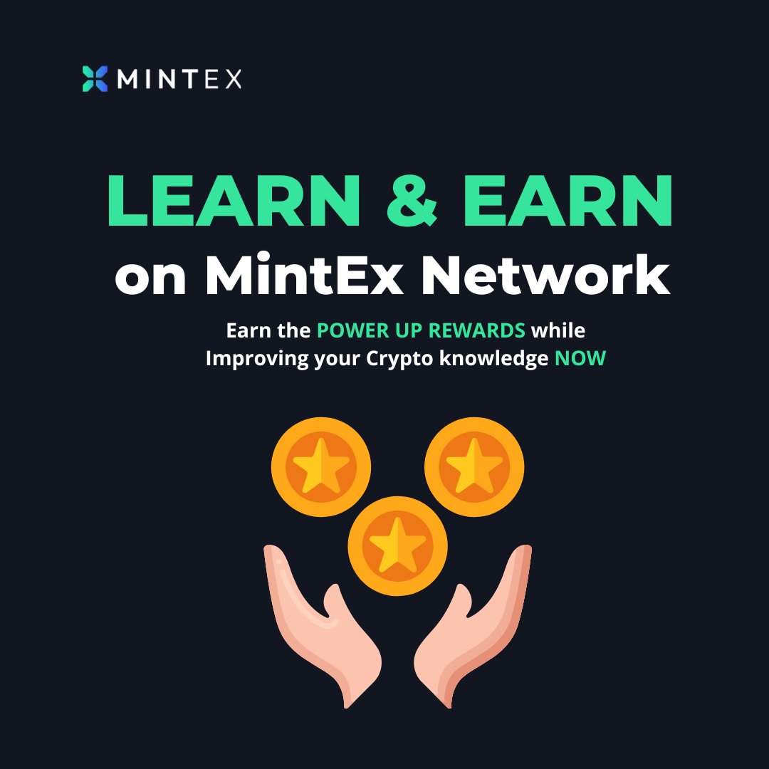 Time to LEARN and EARN ! Ready to take your crypto knowledge to the next  level? You can now unlock your knowledge and rewards with MintEx Network  app More details please watch