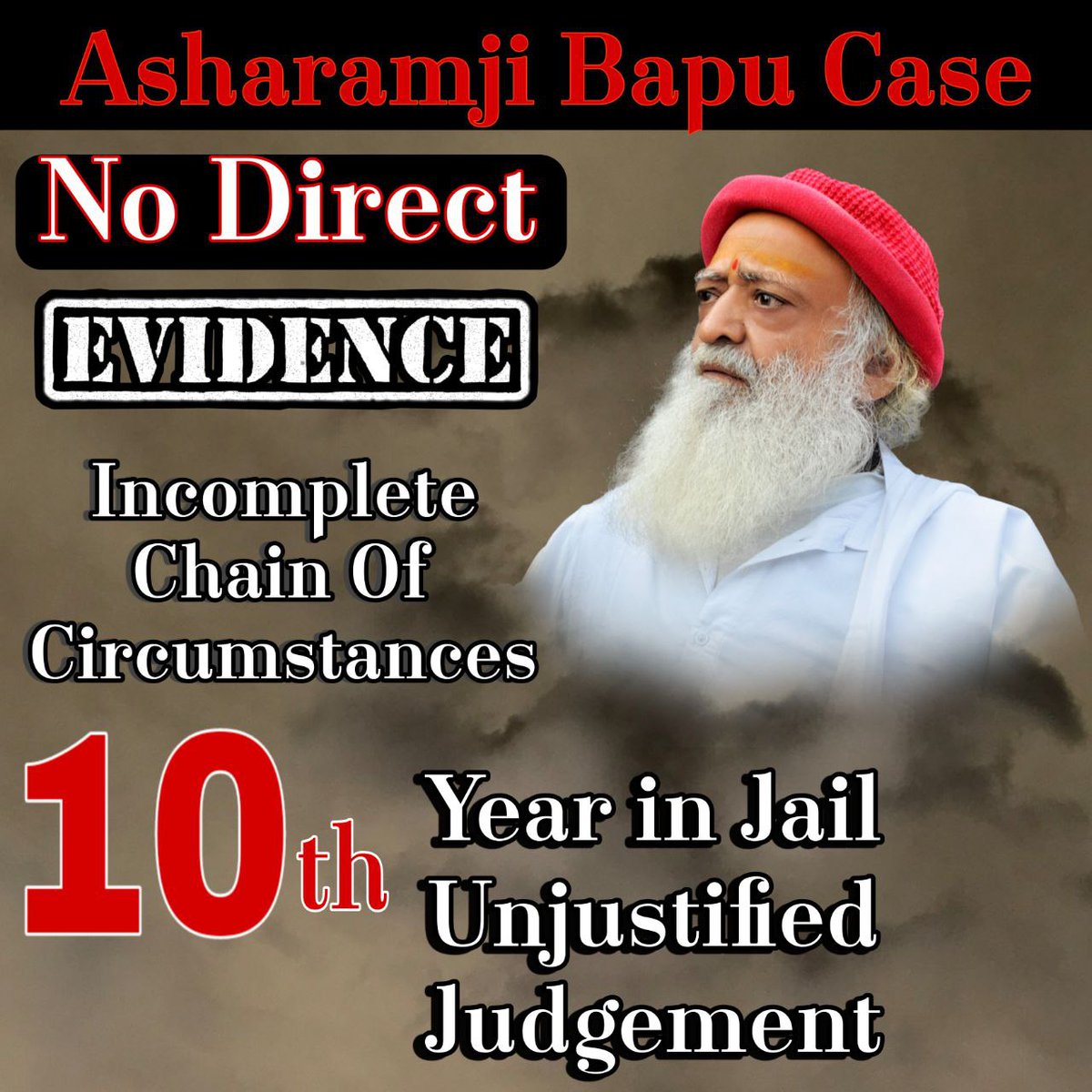 YodhaSaffron's tweet photo. @Jignesh15728 Very true ✅✅
Asaram Bapu Case में आज हिंदुओं को जगाने और धर्म रक्षा हेतु धर्मांतरित हुए लोगों की घर वापसी कराने हेतु आज निर्दोष होते हुए भी Bapuji को न्याय नहीं मिल पा रहा है।
फर्जी पॉक्सो एक्ट में!
No Direct Evidence
Incomplete Chain Of Circumstances
#UnjustifiedJudgement https://t.co/JCvF4OJVOD
