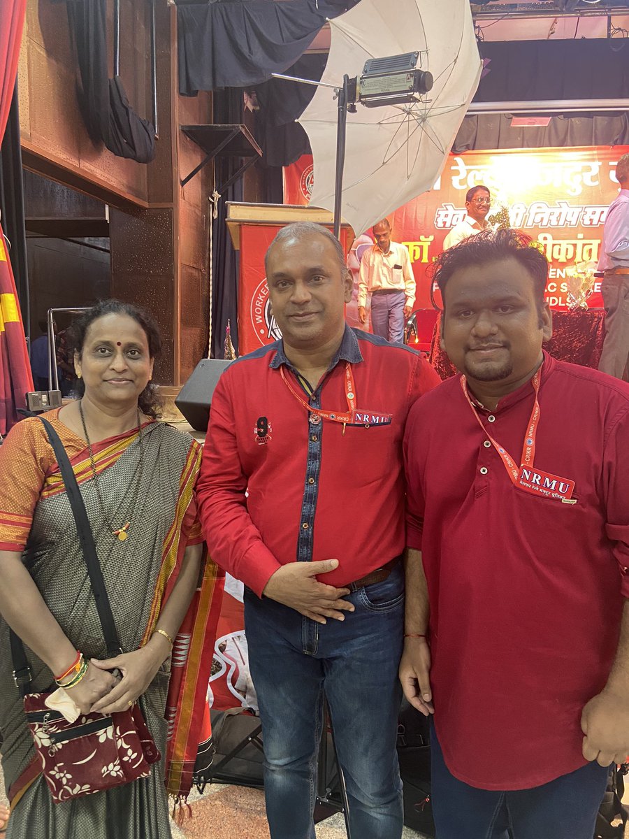harshbh93's tweet photo. 23rd September…the most precious day when we celebrate the birthday of our leader COM.VENU P NAIR SIR🚩wishing the best leader Indian railways ever had ….head of our NRMU family @venupnair_nrmu …happy birthday SIR ..Lal salam 🚩🚩 https://t.co/1ISr7CDvGA