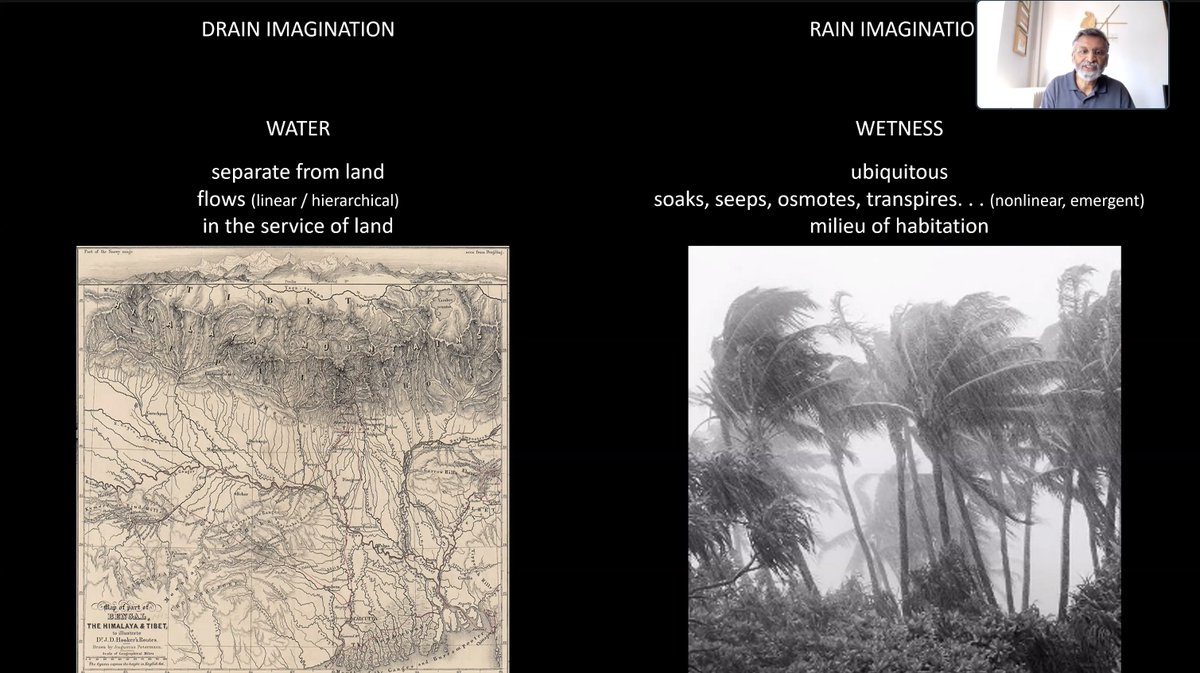 In his recent talk, Dilip da Cunha invites us all to shift from a conversation on 'water' to one on 'wetness' and design for temporality instead of a moment in time. This allows us to explore the multi-faceted role of water in all its forms and design for the gradient.