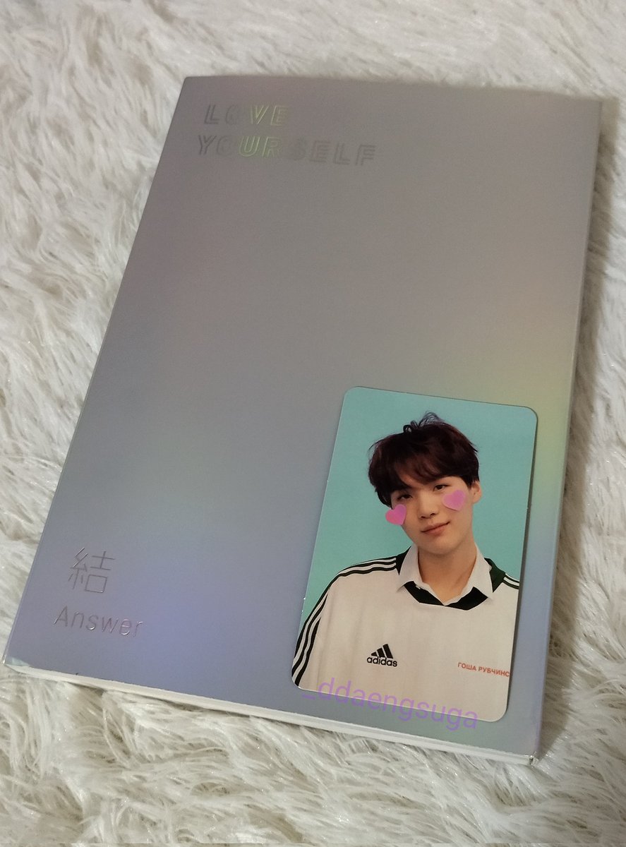 _ddaengsuga's tweet photo. Thank you @kyacarts  for a smooth and hassle-free transaction. Yoongi Heart cheeks arrived safely. Finally my Yoongi  LY sparks agenda is done.

#yrafbs https://t.co/rf8qxuwvcD