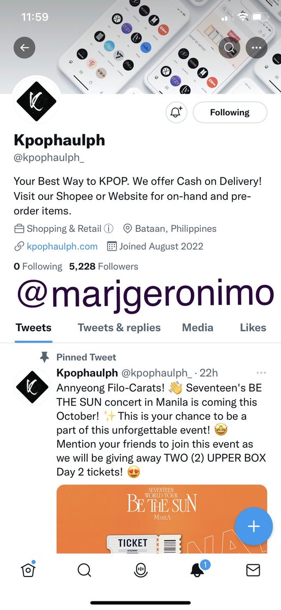 marjgeronimo's tweet photo. @kpophaulph_ @patasuncion @annikadadivas https://t.co/y289ZoLqoH