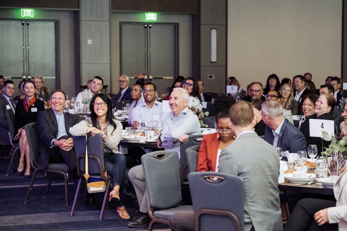 GreaterPDX's tweet photo. Thank you to everyone who attended our annual Economic Summit yesterday! We heard how @Oakland Mayor @LibbySchaaf is tackling some of our shared challenges, and awarded our Greater Portland Champion Award to @GreshamMayor Travis Stovall. It was great to see everyone!
#GPIsummit https://t.co/0gzB1rxvub