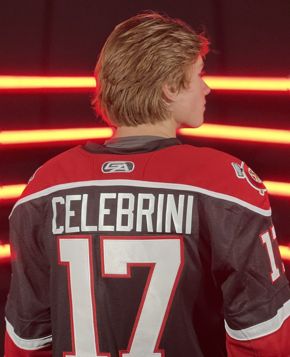 GRAB THAT PUCK Macklin Celebrini gets his first of the year on a