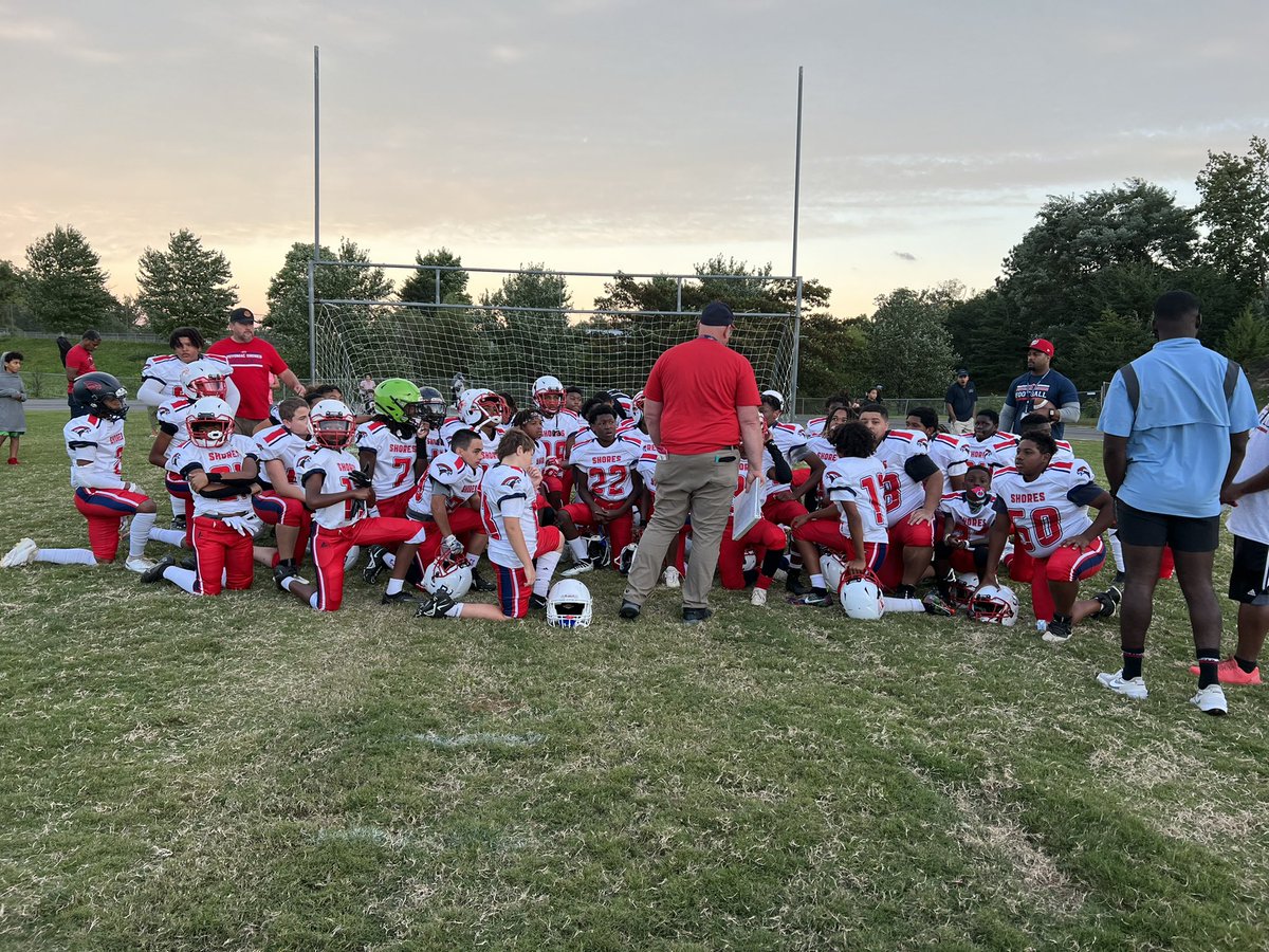 CONGRATS <a href="/ShoresMiddle/">Potomac Shores Middle School</a> FOOTBALL 🏈 ON YOUR 38-0 win against  Potomac #shores  #seahawk