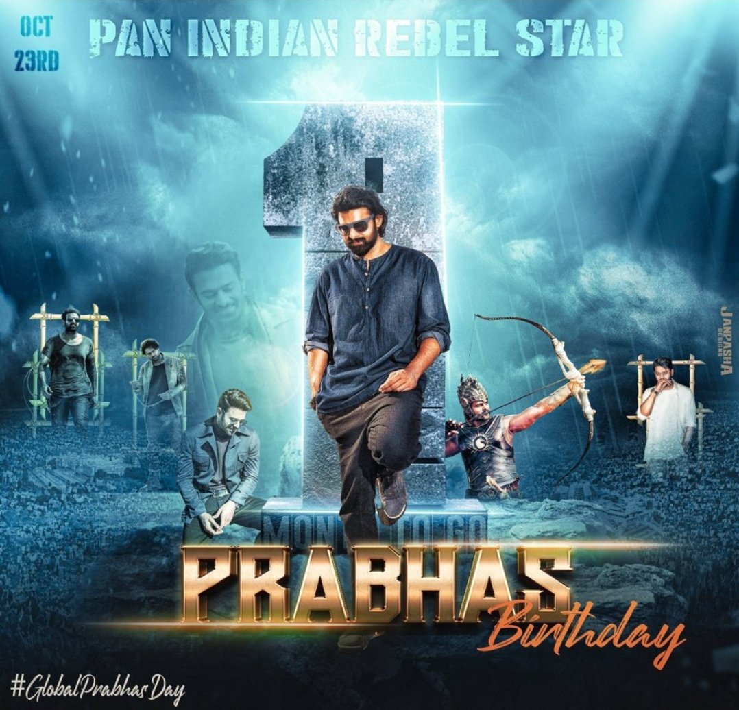 1 Month to go for #GlobalPrabhasDay 
This time in a Grand way with more updates and celebrities 🥳🔥

#Prabhas #AdvanceHBD #Salaar #Adipurush