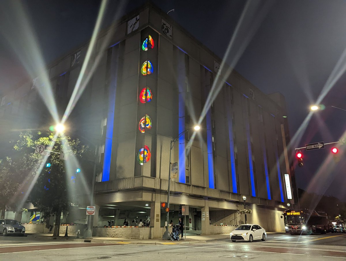 crushergolf's tweet photo. #blueupforpf #pfam2022 in @greensborocity . Sincere thanks to the amazing mayor @VaughanNancy . (Cc @PFFORG) https://t.co/5mJoaOEyWl