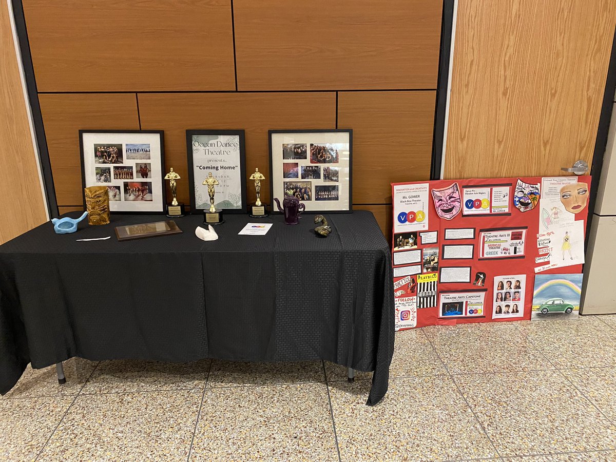 DerekTranchina's tweet photo. The #OTHS @SpartanSoVPA has once again gone above and beyond with this extensive display at Back to School Night, what an honor it is to work with these hardworking and selfless educators 🙏 #SpartanLegacy https://t.co/V3CAHNSL2x