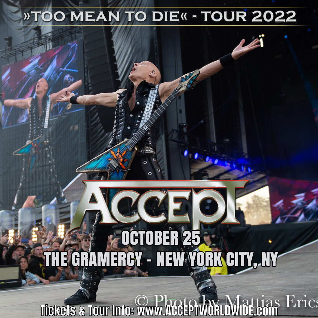 accepttheband's tweet photo. Tomorrow we'll play in New York City at the Gramercy. Ticket links (incl. Meet & Greet) available at https://t.co/JWHVlAPpqd
Who will meet us there?
#acceptlive #northamericantour #ustour #metalband #heavymetal #livemetal #metaltour https://t.co/2ETwLWoLn4
