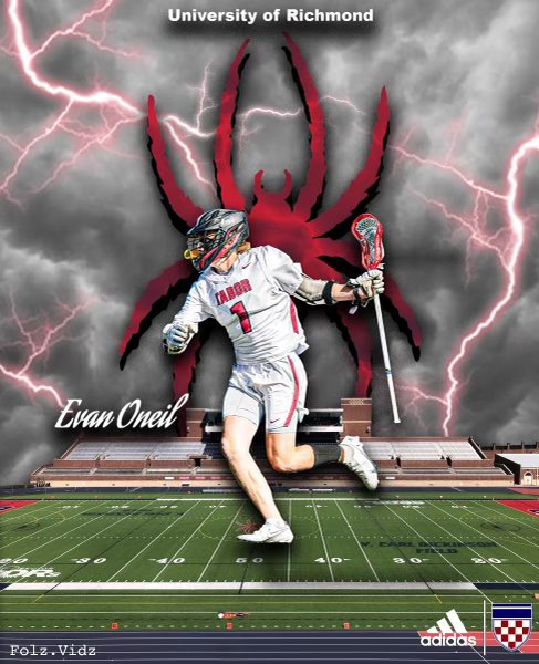 LXCMinutemen's tweet photo. Congratulations to 2024 Attackman Evan O’Neil (Tabor) on his commitment to Richmond! https://t.co/fAKmi9iErE