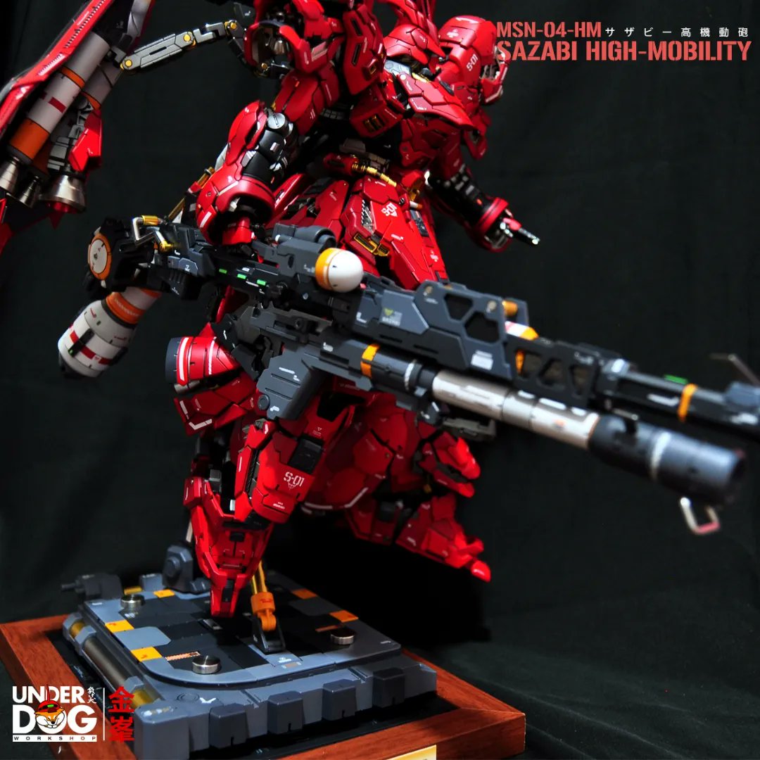 antonius_liauw's tweet photo. MG Sazabi Ver. Ka custom build
"MSN-04-HM (High-Mobility)
#underdogworkshop https://t.co/31y6ZRo3K1