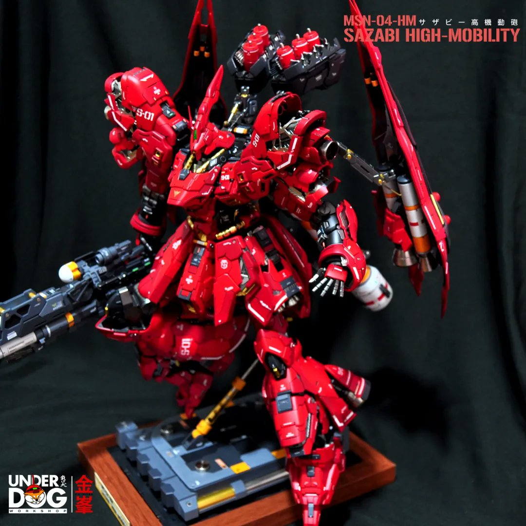 antonius_liauw's tweet photo. MG Sazabi Ver. Ka custom build
"MSN-04-HM (High-Mobility)
#underdogworkshop https://t.co/31y6ZRo3K1