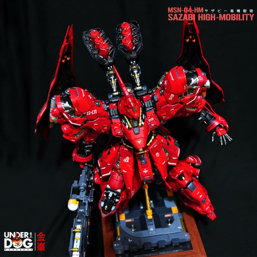 antonius_liauw's tweet photo. MG Sazabi Ver. Ka custom build
"MSN-04-HM (High-Mobility)
#underdogworkshop https://t.co/31y6ZRo3K1