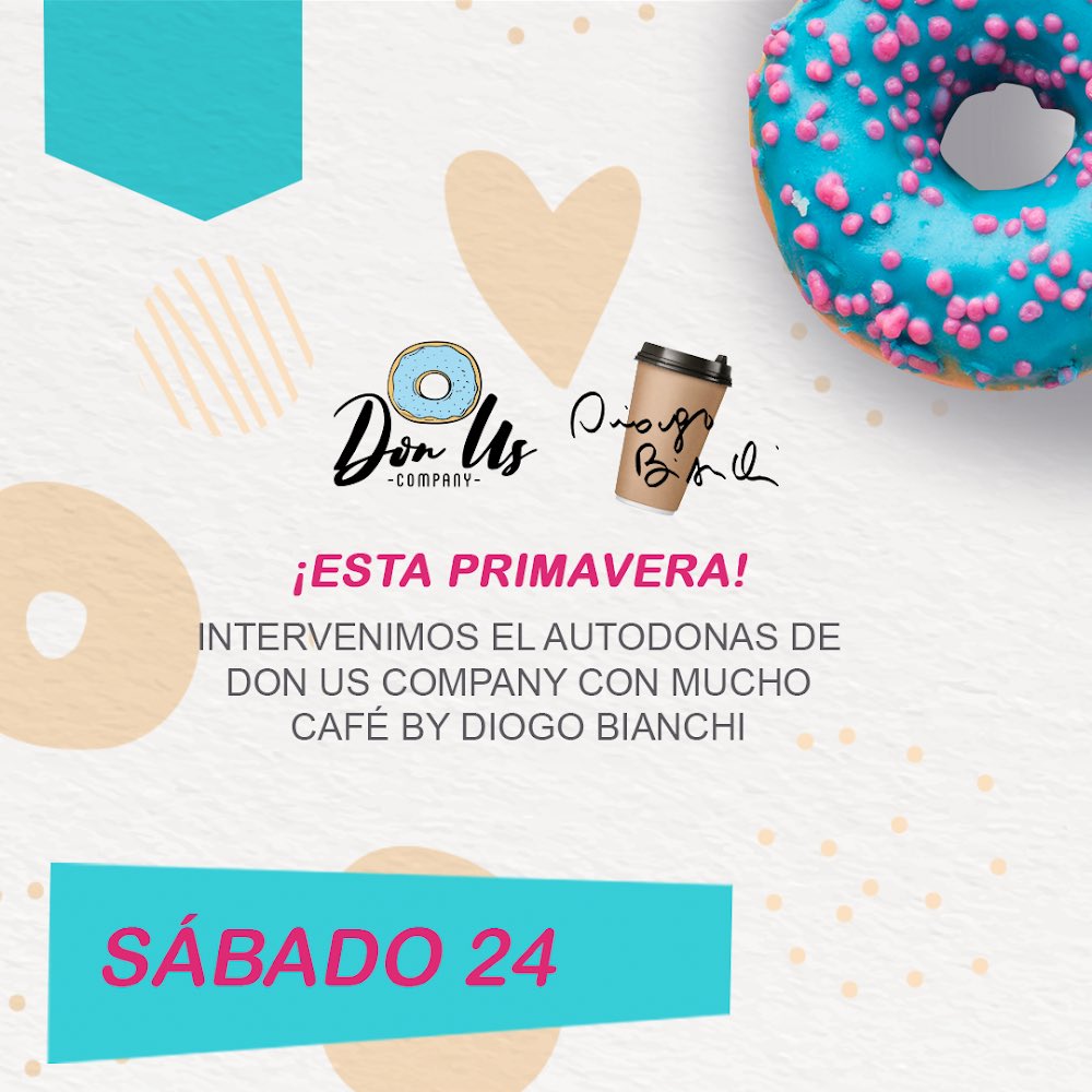 Quien viene al evento de primavera de este sabado en el #AutoDonas de San Isidro que hacemos con el mejor barista de Argentina ? 👀
Combinamos las mejores Donas del país con el más rico café de especialidad de <a href="/diogobianchi/">Diogo Bianchi</a> ⚡️