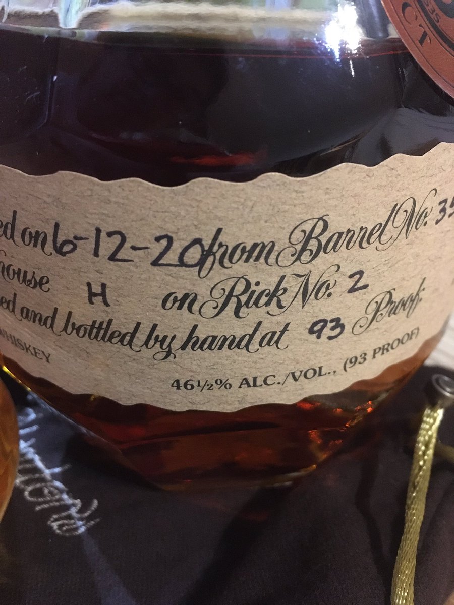 jpappone's tweet photo. Finally cracked open my bottle of #Delicious @Hinchtown @BlantonsBourbon #SingleBarrelSelect.
My complements to Hinch and his #Bourbon selection helpers.
@robertwickens @AlexanderRossi https://t.co/hImcsYOGGu