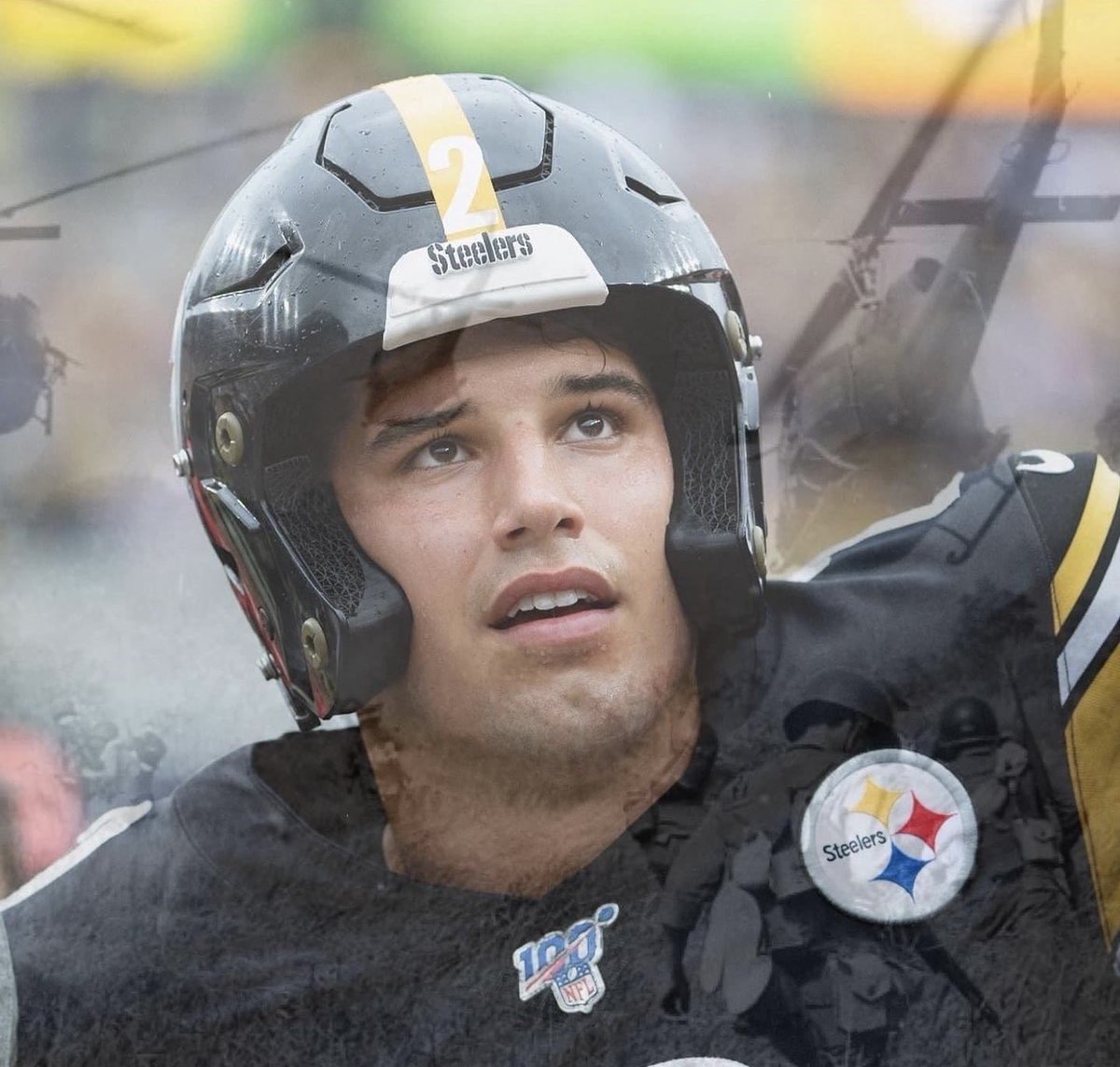 CLE_SPORTS_FANS's tweet photo. Mason Rudolph this evening https://t.co/aCfGmGvNkS