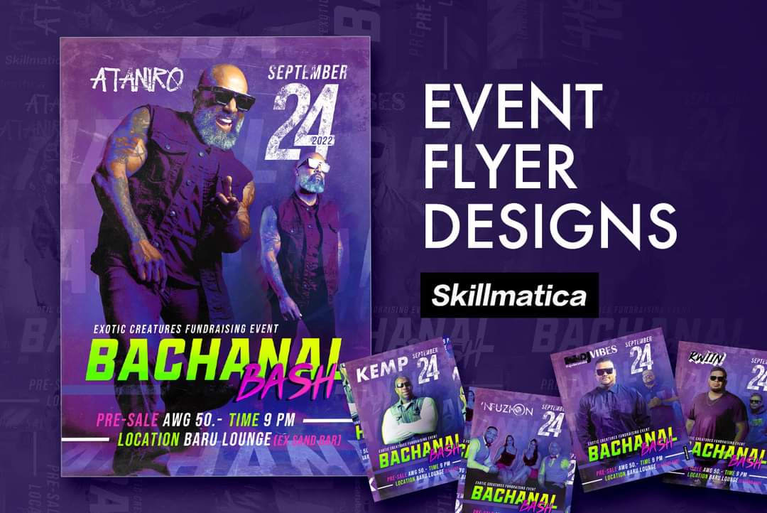 skillmatica1's tweet photo. We provide our clients with customized professional designs. #flyerdesign #aruba #GraphicDesign https://t.co/b5Y99hLspJ