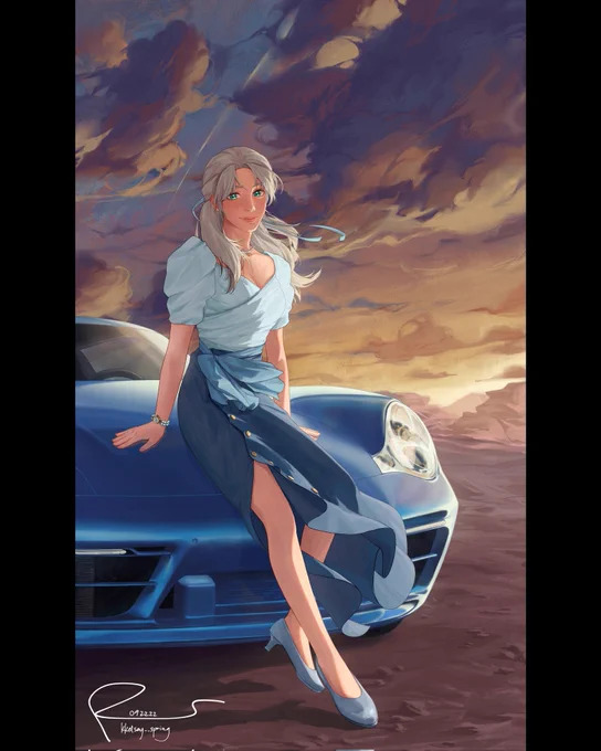 sally in the sunset 