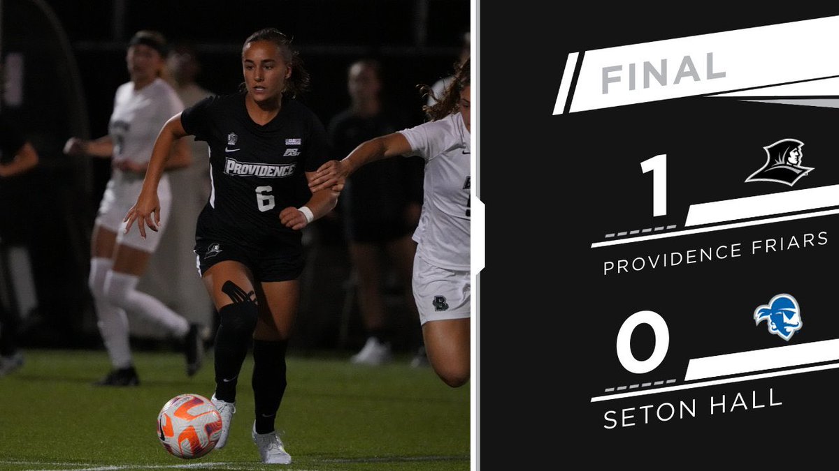 Friars win!!! Hannah Pinkus scored with 3 minutes left to give the Friars their first BIG EAST win! #gofriars