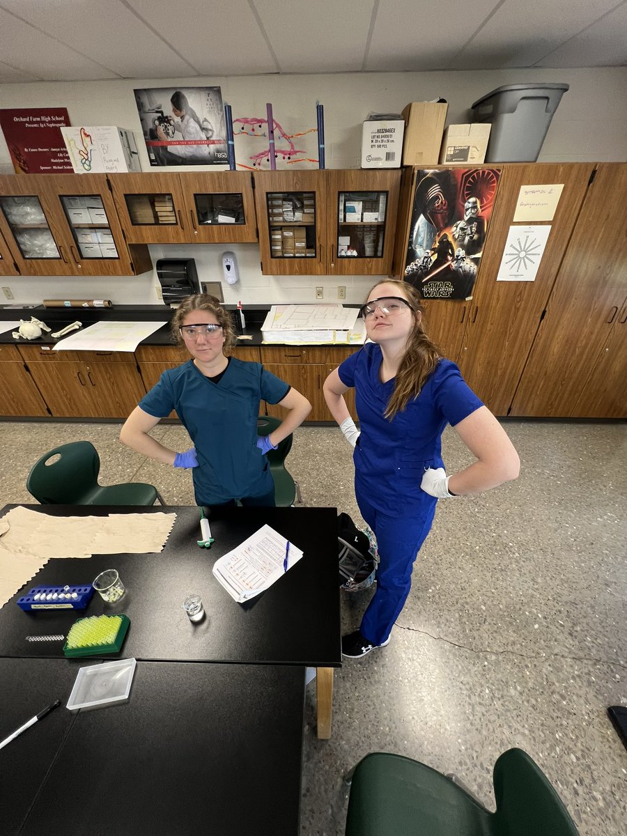 M_SeideMAN's tweet photo. Our lab day fashion goes as hard as our micropipette skills. #OFHSBioMed #OFPride @STLPLTW https://t.co/41FDzF5eQq