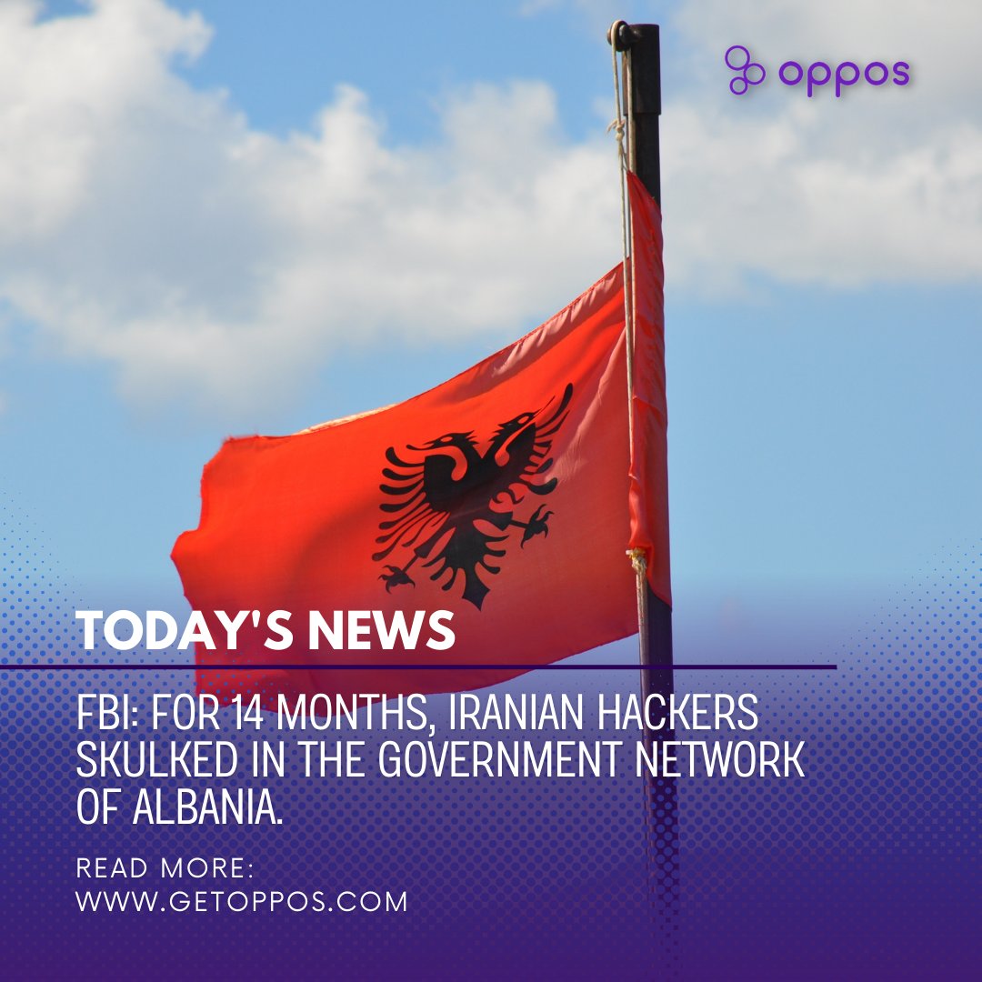 GetOppos's tweet photo. In July 2022, 14 months after the initial hack, "HomeLand Justice," an Iranian-backed threat group, targeted the Albanian government, knocking down several websites and services.
#cyberattack #cybersecurity #getoppos https://t.co/mLPiXOxCvo