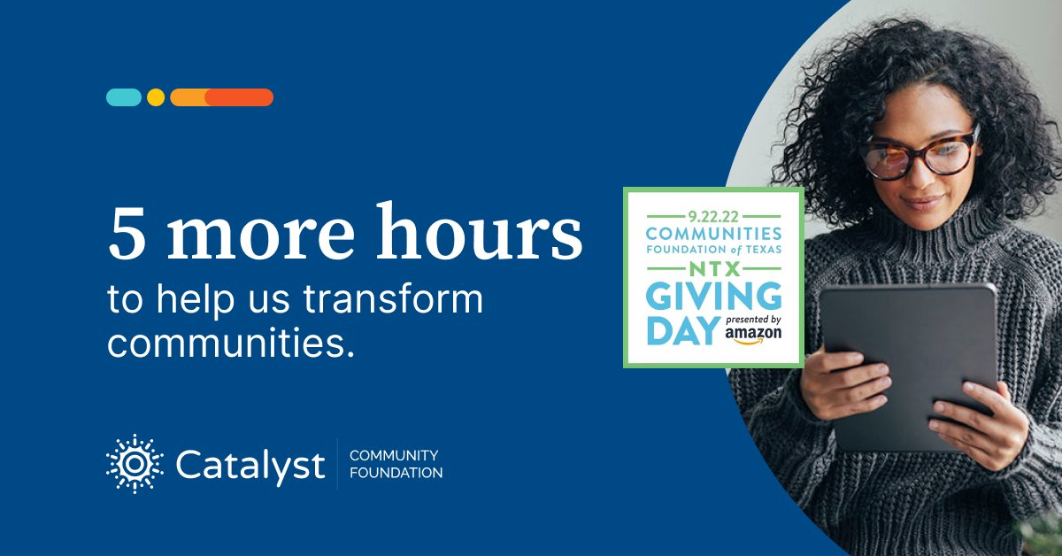 Please consider donating to help us transform lives. #CCFGiving #NTXGIvingDay2022 loom.ly/ck0iZiw