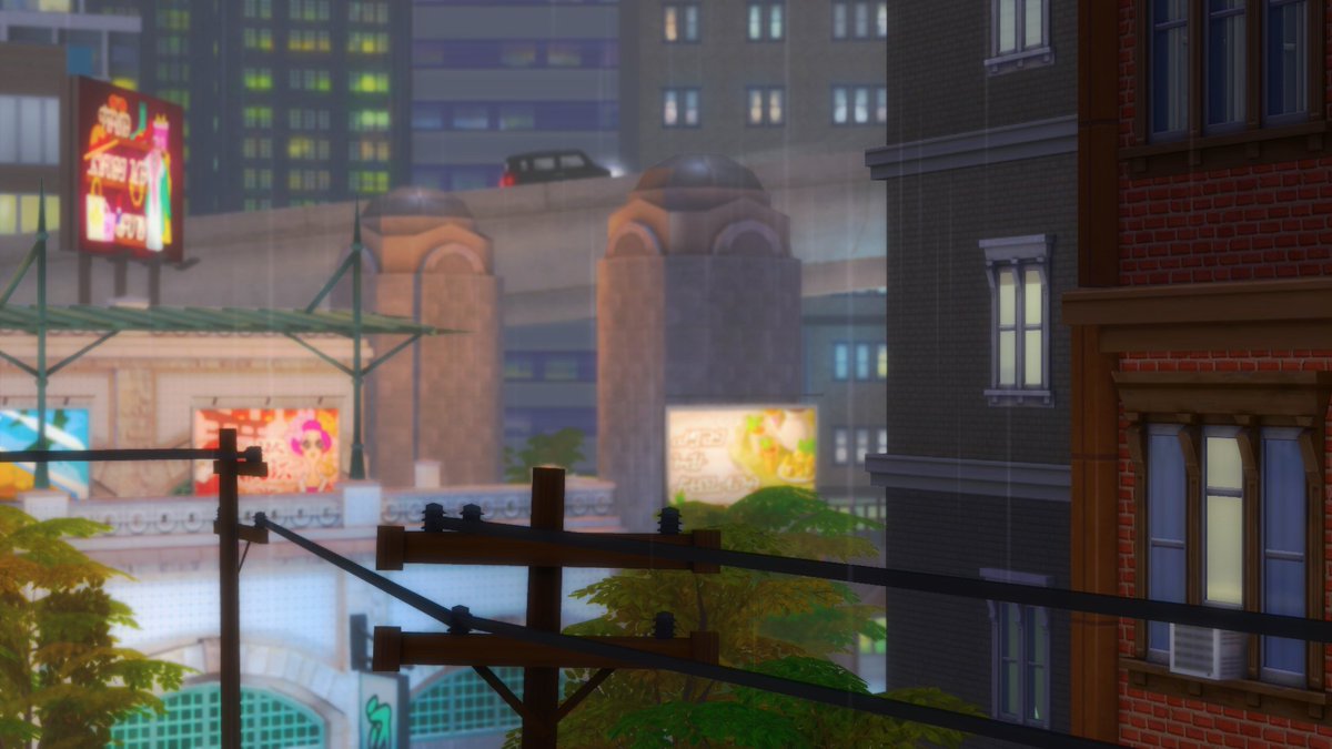 hiddenplumbots's tweet photo. San Myshuno is so pretty in the night time💙
#Sims4 #SanMyshuno https://t.co/WbGogXJ3Ma