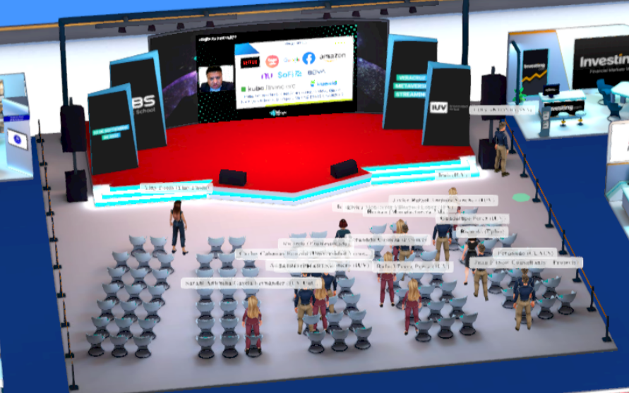 iebschool's tweet photo. 🌀 Os recordamos que estamos en el #Metaverso retransmitiendo en directo el evento #DigitalSummitVER22 con empresas líderes de la #transformaciondigital y las claves que les han hecho crecer exponencialmente frente a la competencia 💥
➡️Entra aquí👉 https://t.co/5p77icnGkg https://t.co/Kx2g7eAo9G