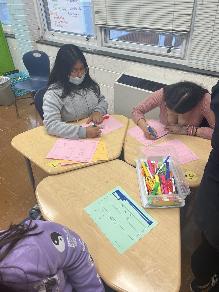DPS_LEAL's tweet photo. Today was our kick off Grupo LEAL meeting to support Latinx girls at Brogden Middle School!!  We began by celebrating #MesDeLaHerenciaHispana and eating pupusas! #SomosDPS @BrogdenMiddle @Mr_A_White @DurhamPublicSch @pmubenga @nakiahardy @drstacydstewart @drddanner https://t.co/AovnJMx6yj
