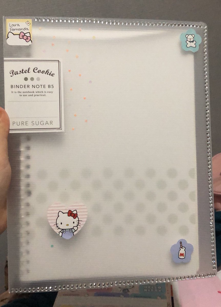 mysweetnote's tweet image. decorei meu kokuyo .. não sei se gostei ainda 🥸